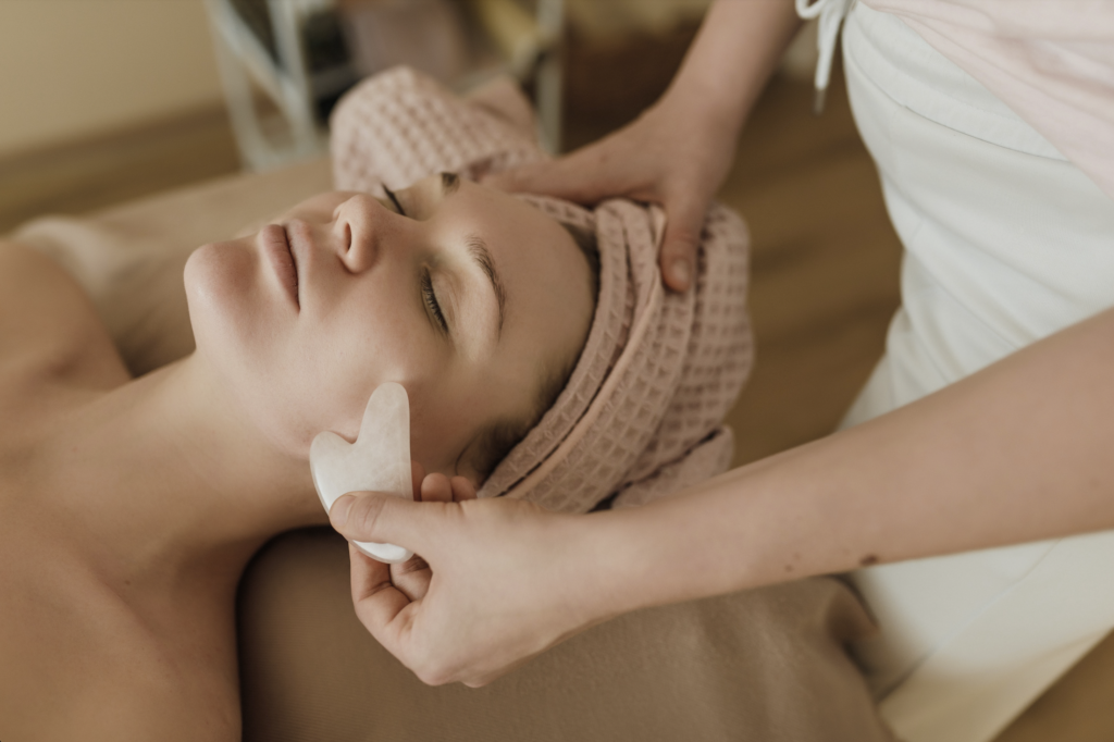 lymphatic facial massage